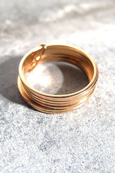 Bague Vanrycke or rose