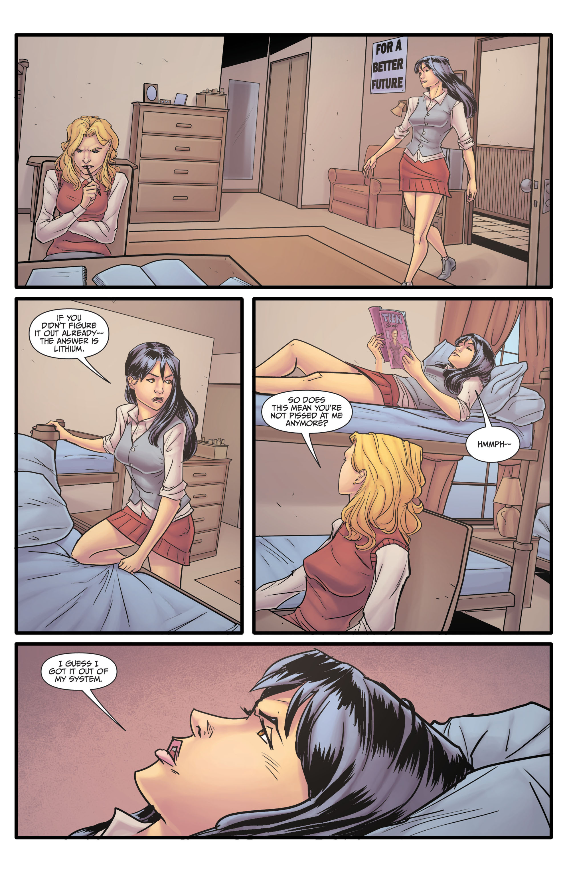 Read online Morning Glories comic -  Issue # _TPB 2 - 32