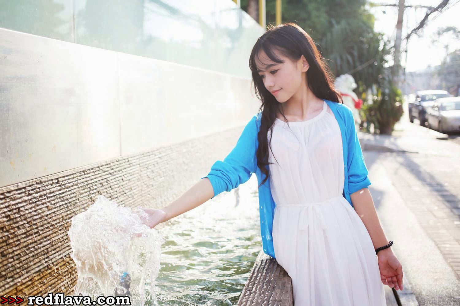 Toro Yu Zhu Costumes Outdoor Selfies Photos Asianmodelx