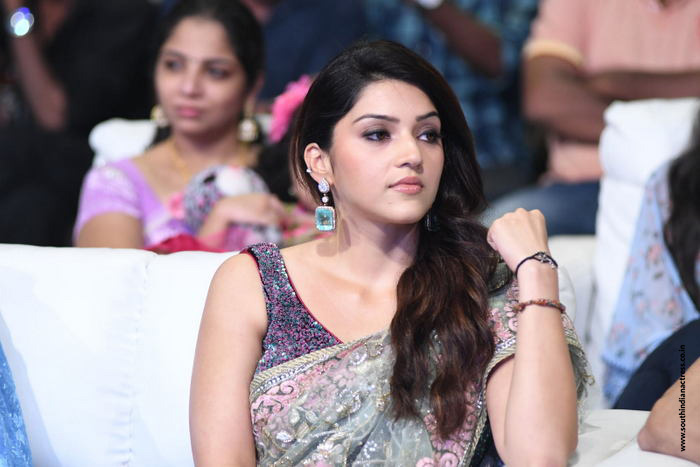 Mehreen Pirzada at Raja The Great Pre-Release Event