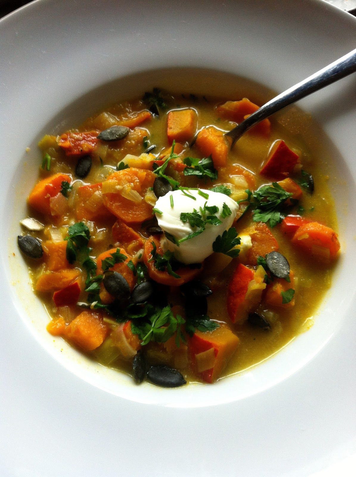 Rezepte: Karotten-Kürbis-Eintopf