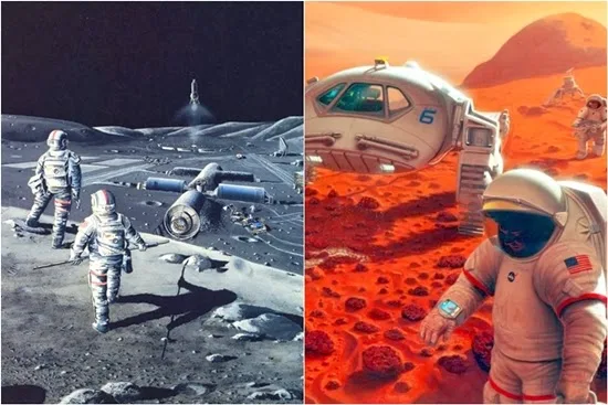 Di Masa Depan, Manusia Akan Kolonisasi Bulan dan Mars?