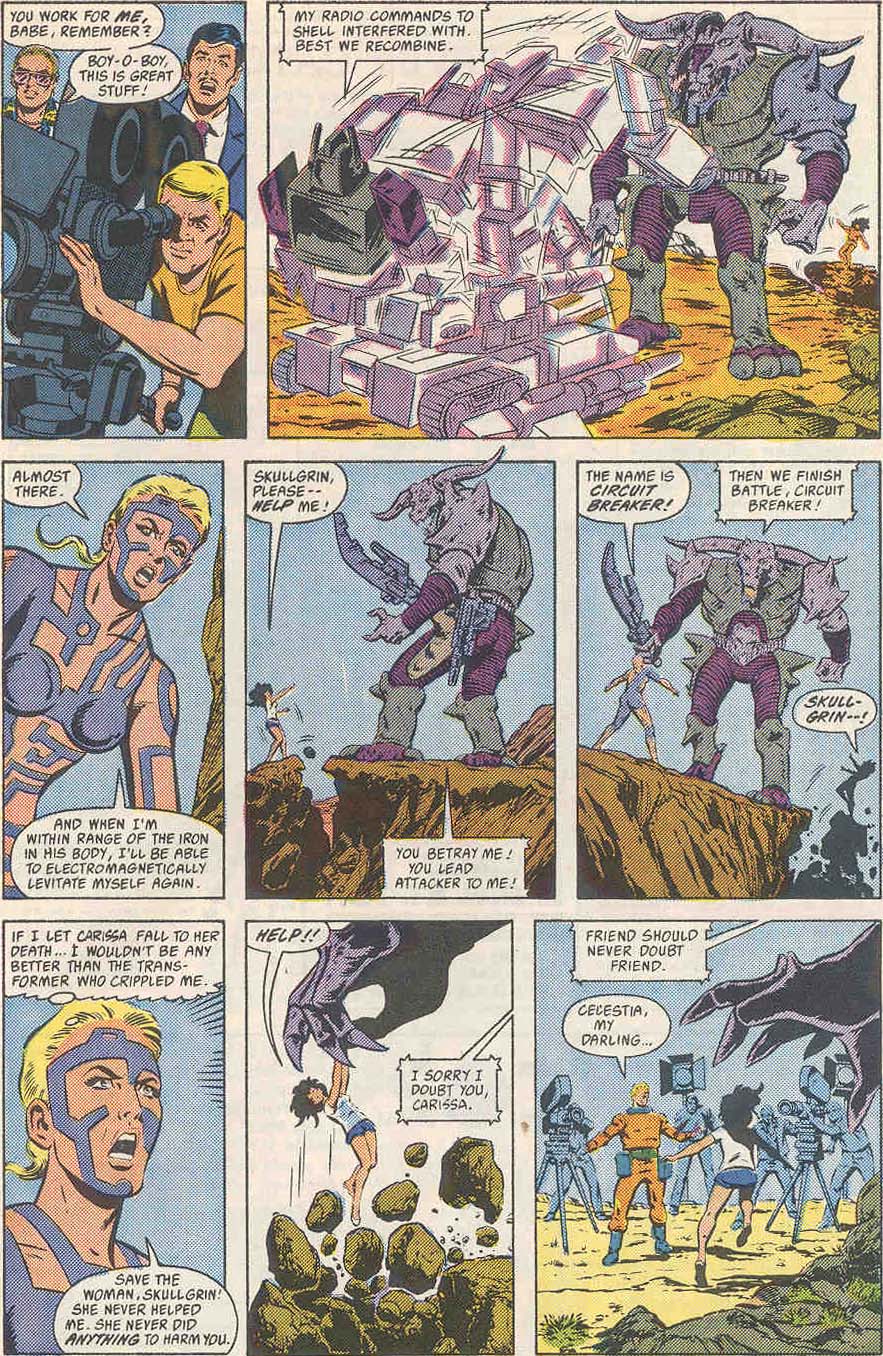 Read online The Transformers (1984) comic -  Issue #45 - 21