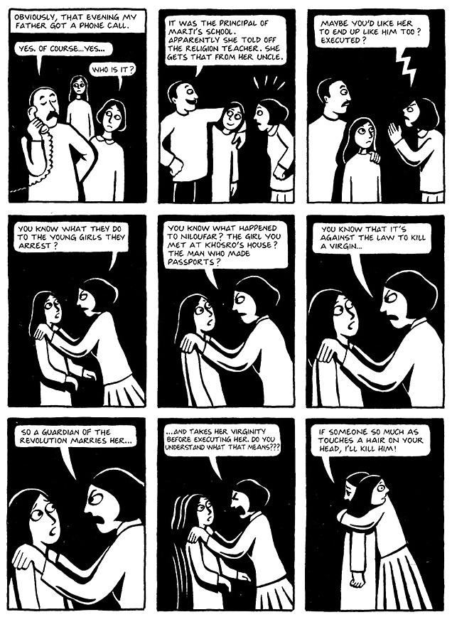 Read Persepolis 1, Section 19: The Dowry, Page 143