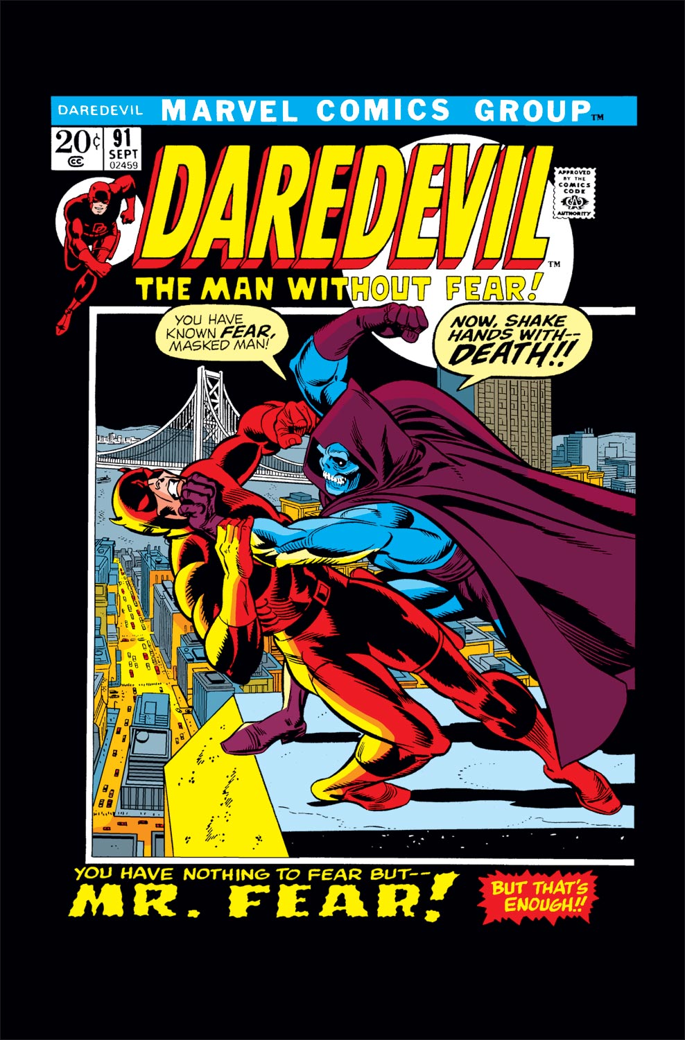 Read online Daredevil (1964) comic -  Issue #91 - 1