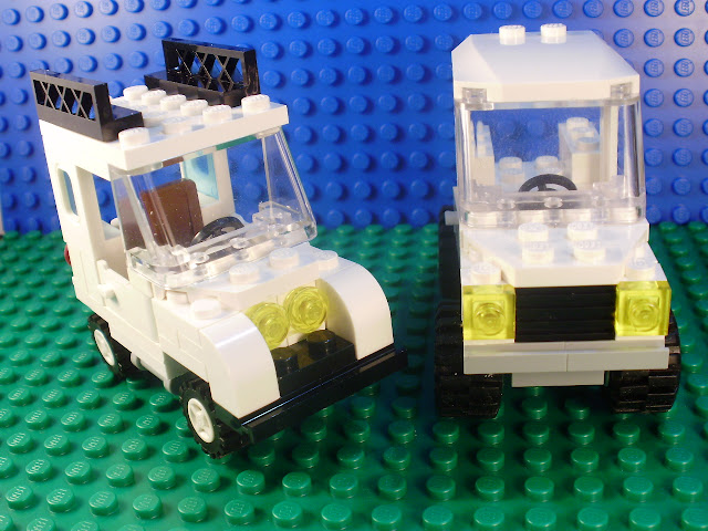 MOC LEGO 2 gerações da Land Rover