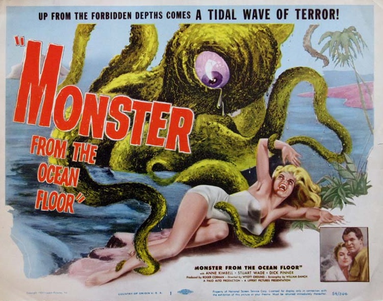 Hubbs Movie Reviews Monster From The Ocean Floor 1954