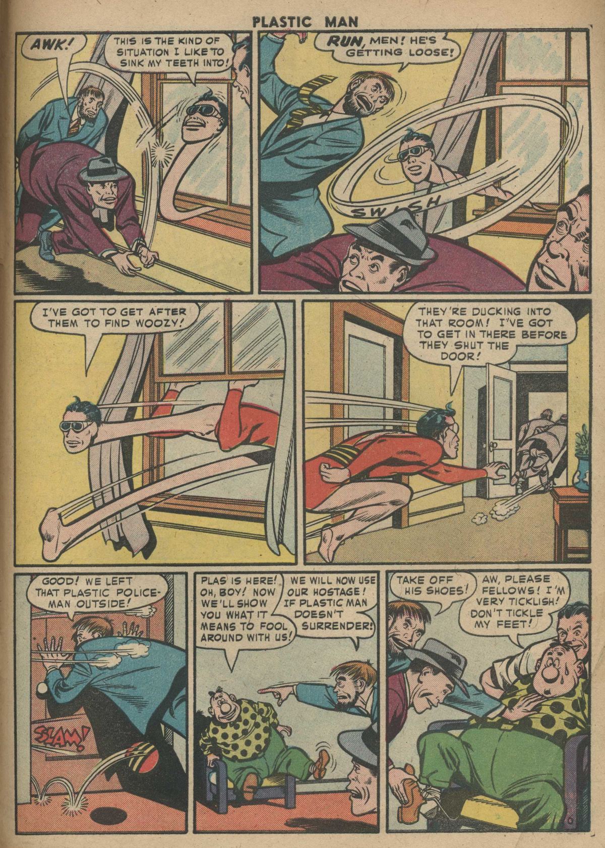 Read online Plastic Man (1943) comic -  Issue #57 - 31
