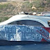 Ventotene, blitz di Alemanno in barca: ''No a questa Europa''