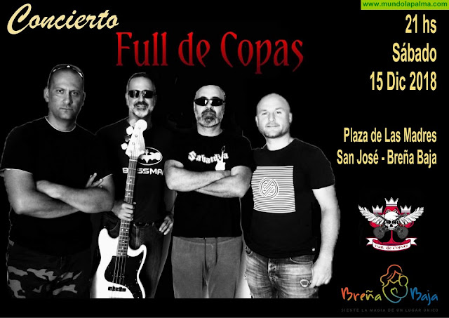 BREÑA BAJA NAVIDAD: “Full de Copas” en Concierto