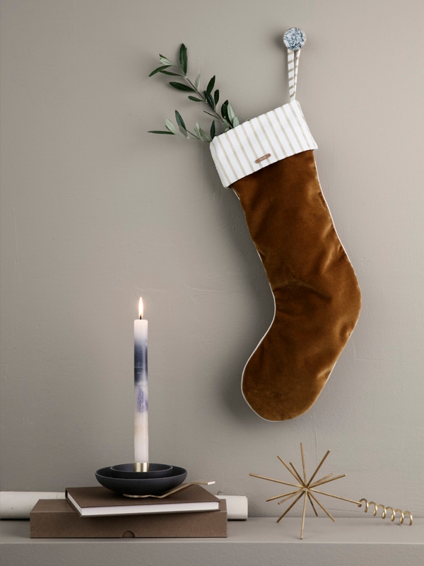 Christmas decor with socks