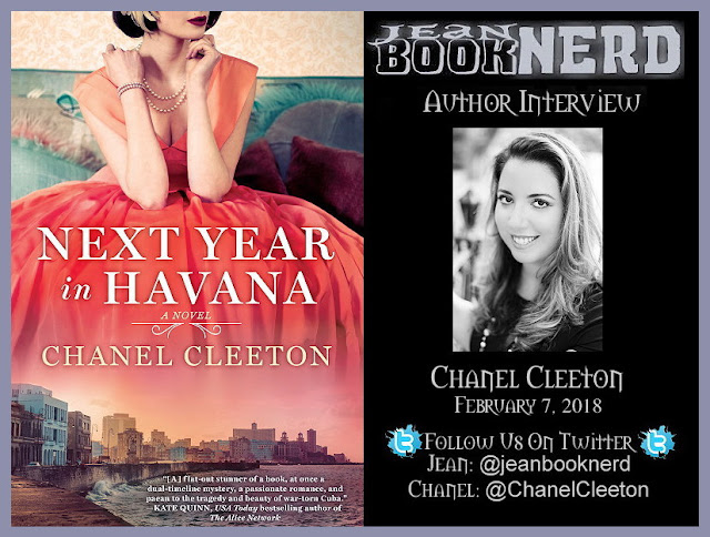 Chanel Cleeton Author Interview ~ JeanBookNerd