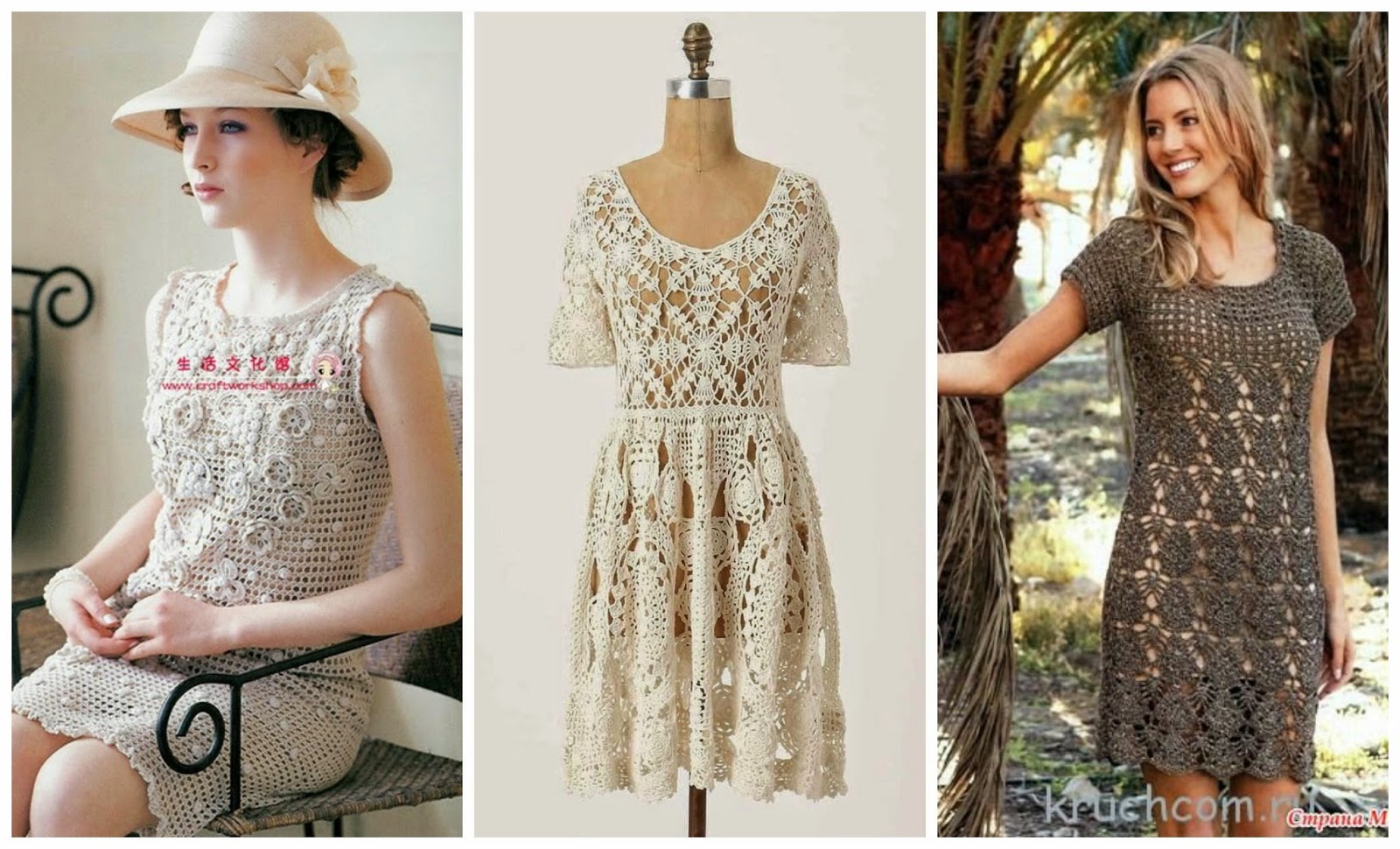 Little Treasures 15 Crochet Dresses Free Patterns And Charts
