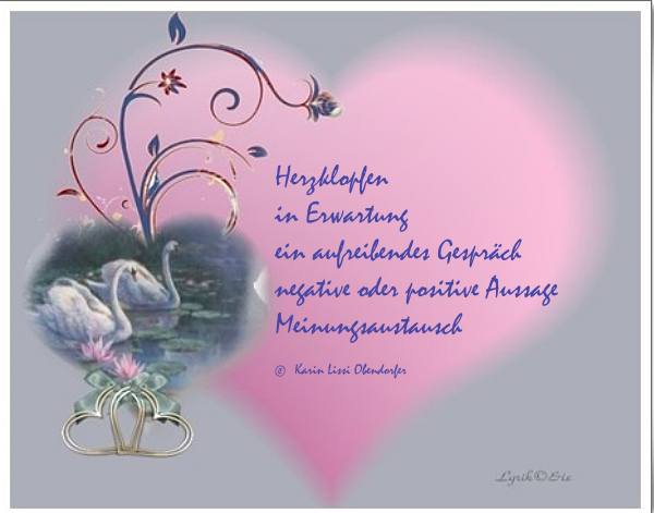 Karin Lissis Gedichteblog Herzklopfen