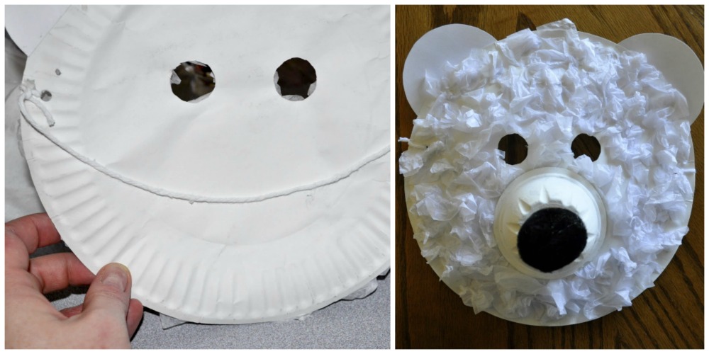 Polar Bear Masks - Crafty Things