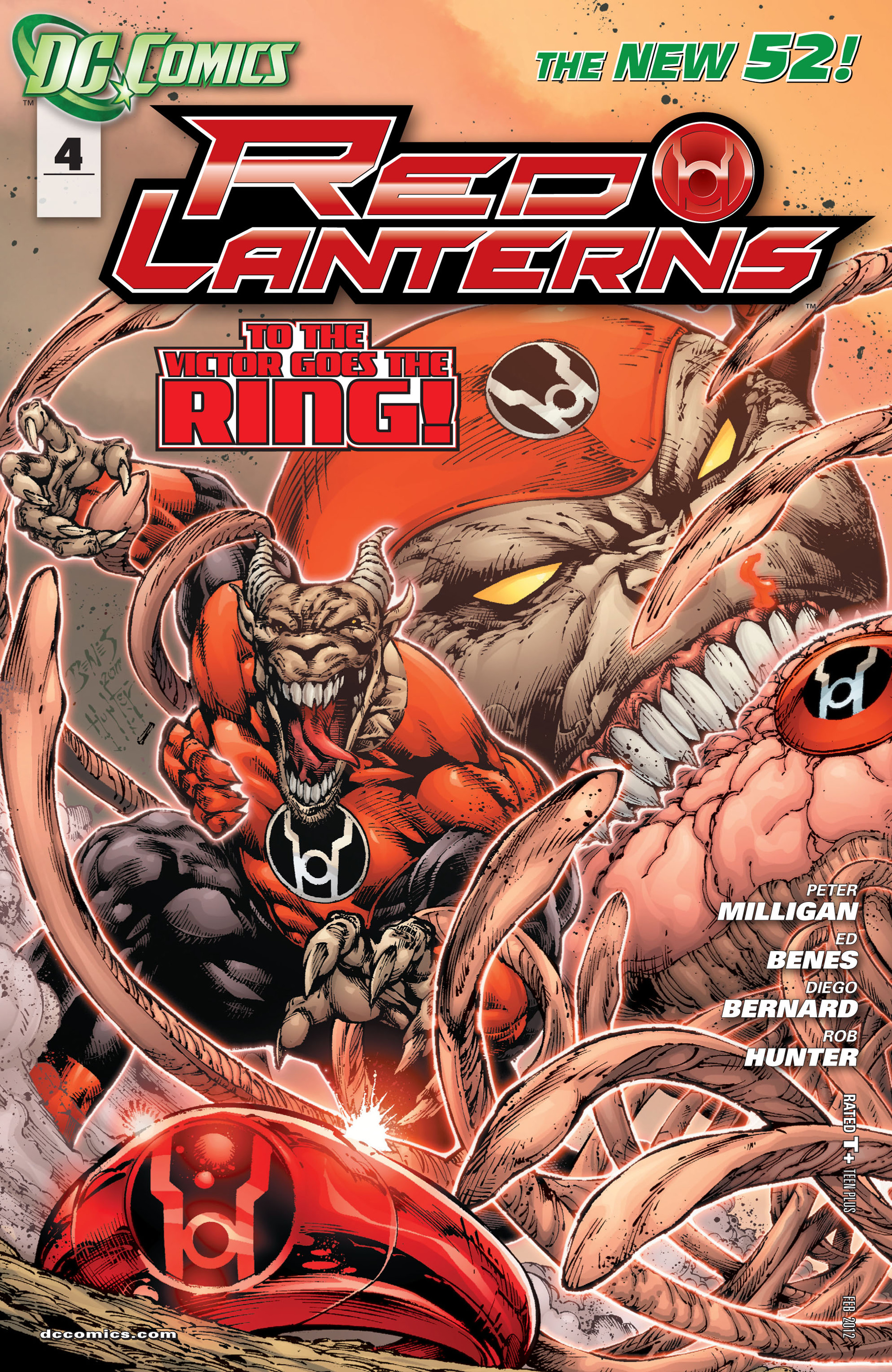 Read online Red Lanterns comic -  Issue #4 - 1