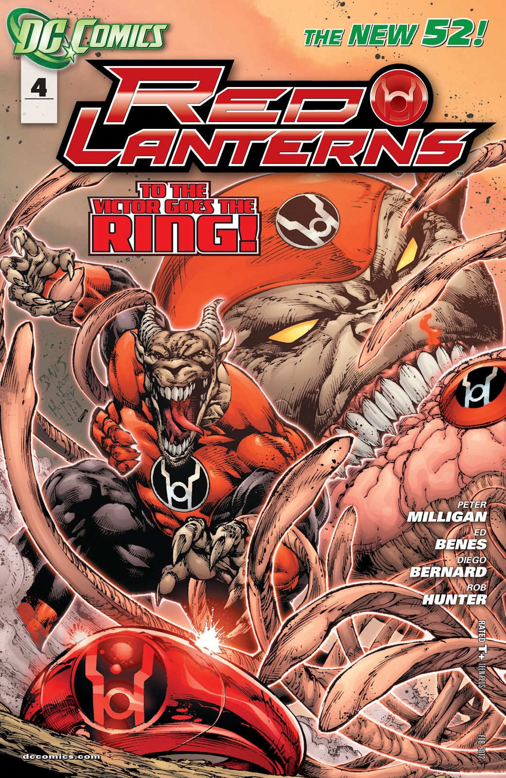 Red Lanterns issue 4 - Page 1
