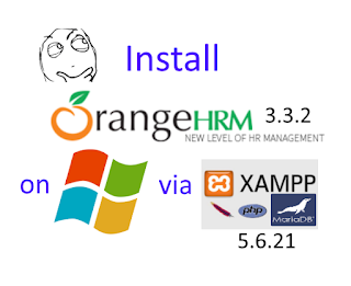 Install OrangeHRM 3.3.2 on Windows 7 with XAMPP tutorial
