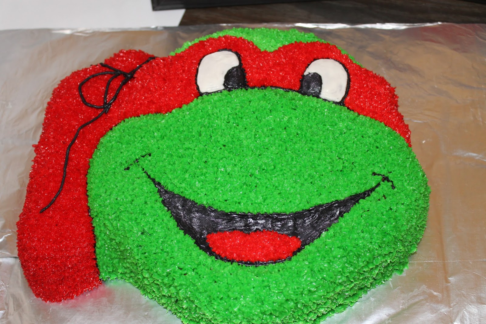 Teenage Mutant Ninja Turtles Cake Template