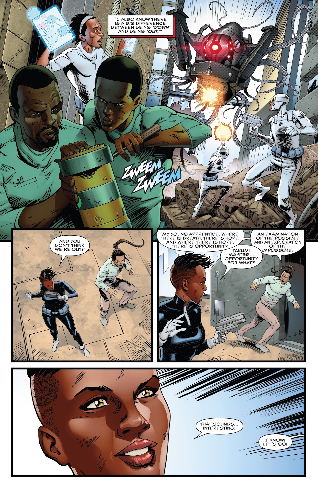 Read online Black Panther: Soul of a Machine comic -  Issue #6 - 6