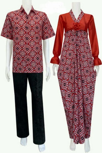 Model, Desain, Gambar Model Baju Batik Wanita Modern Terbaru