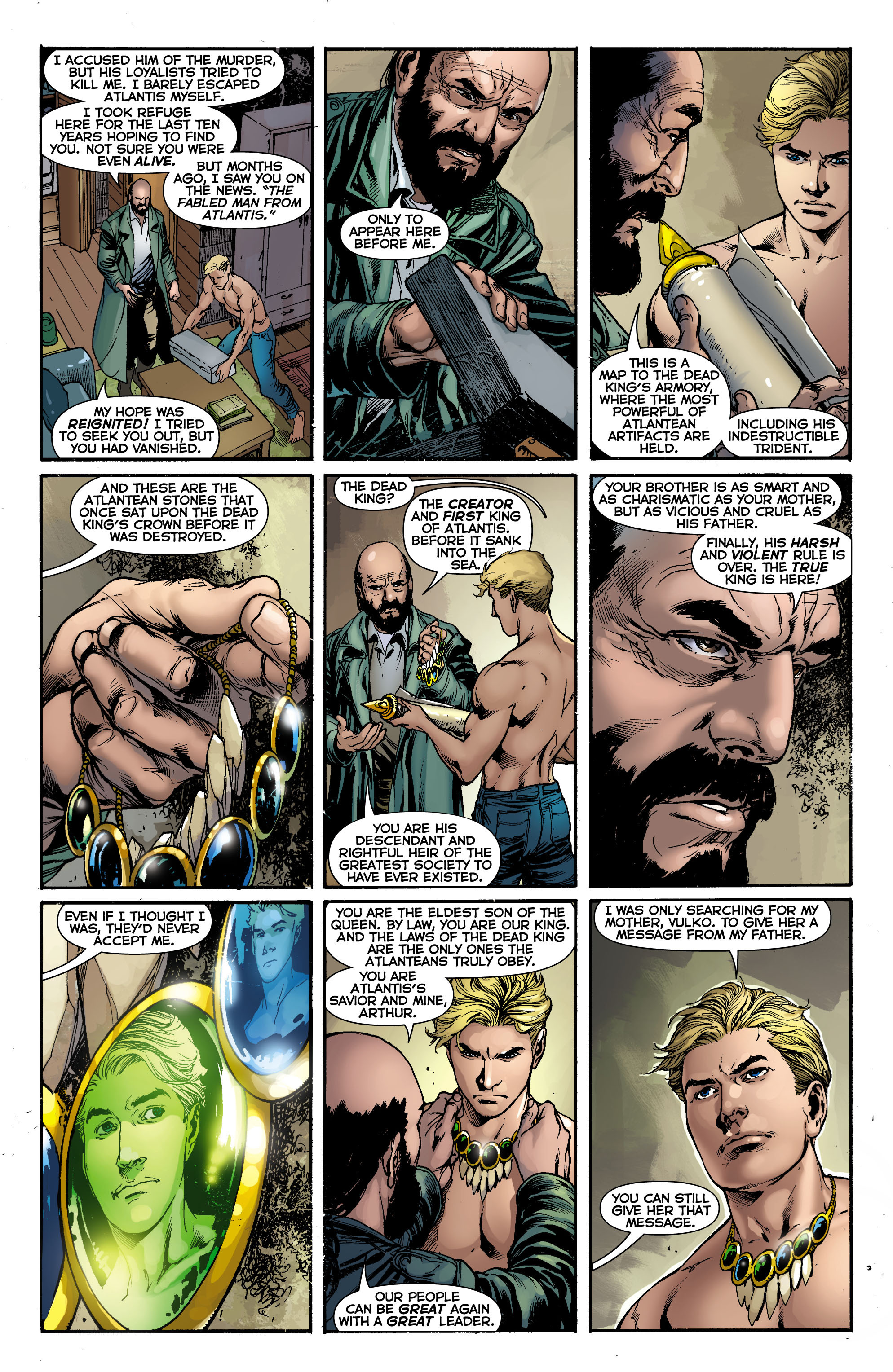 Read online Aquaman (2011) comic -  Issue #0 - 19