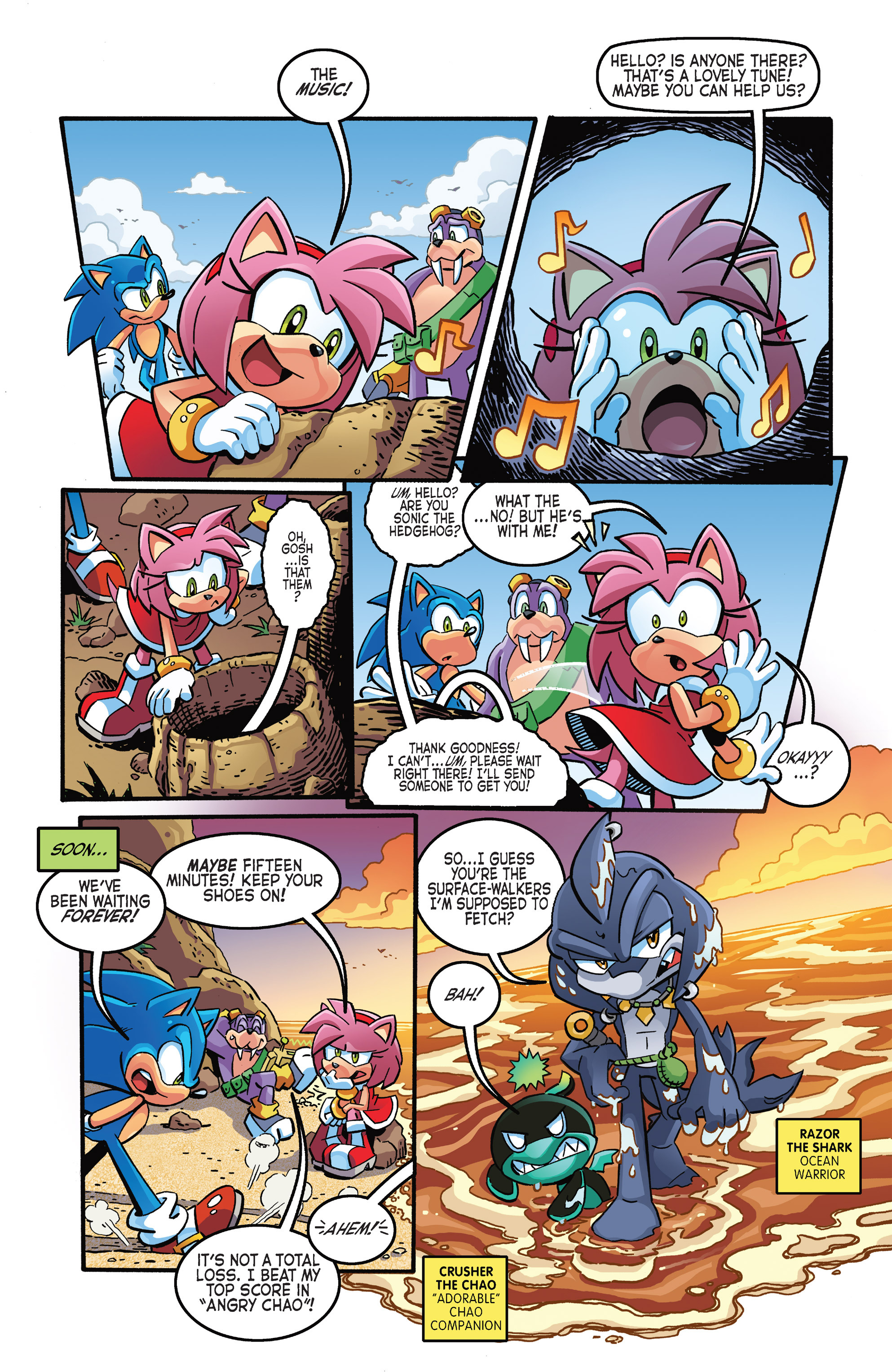 Read online Sonic The Hedgehog comic -  Issue #260 - 6