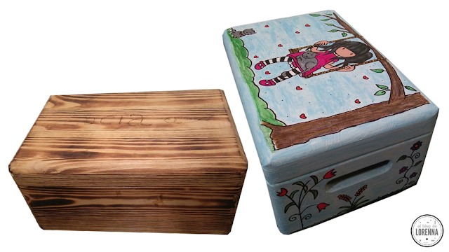 Caja de madera personalizada