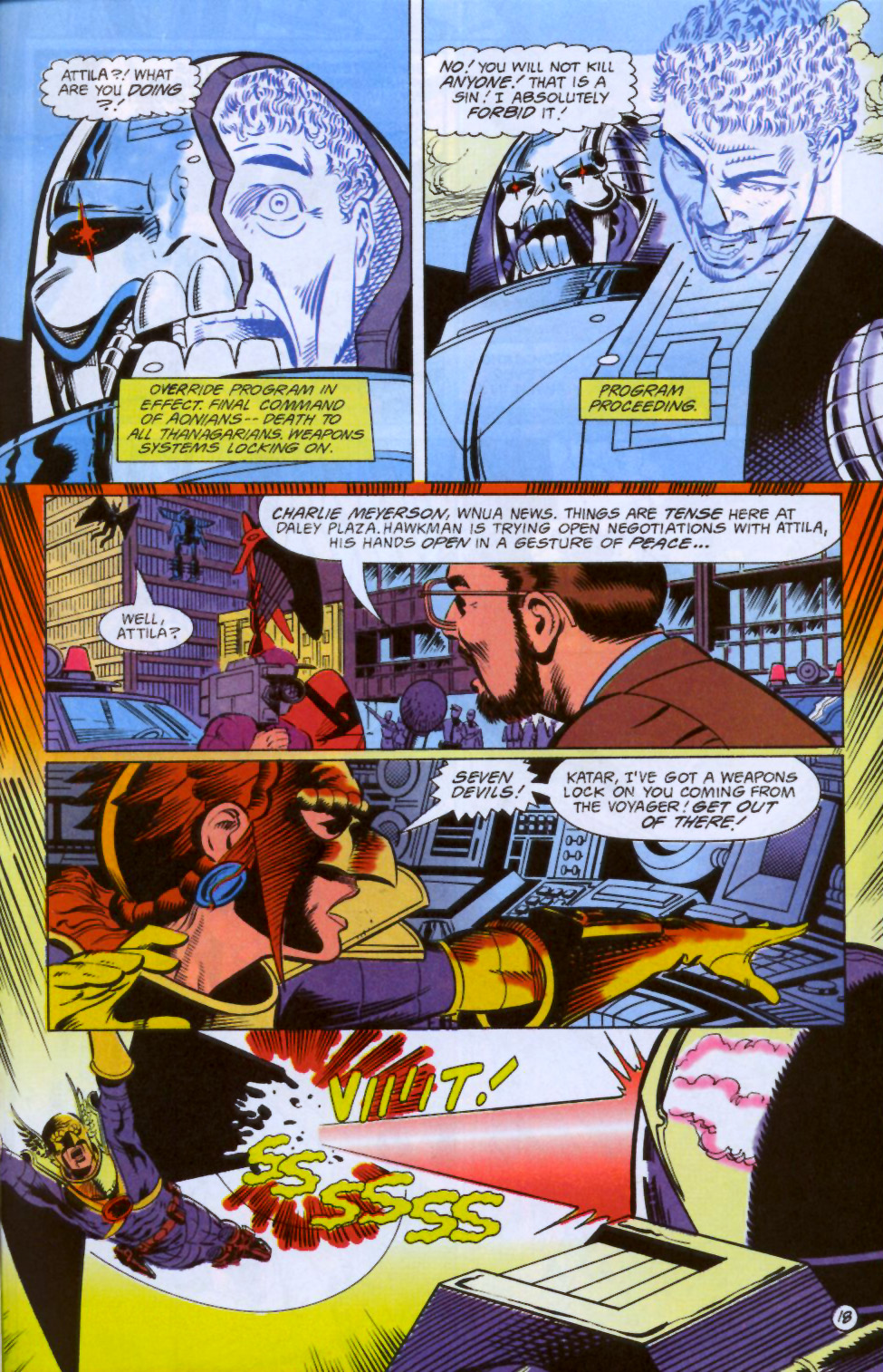 Read online Hawkworld (1990) comic -  Issue #18 - 19