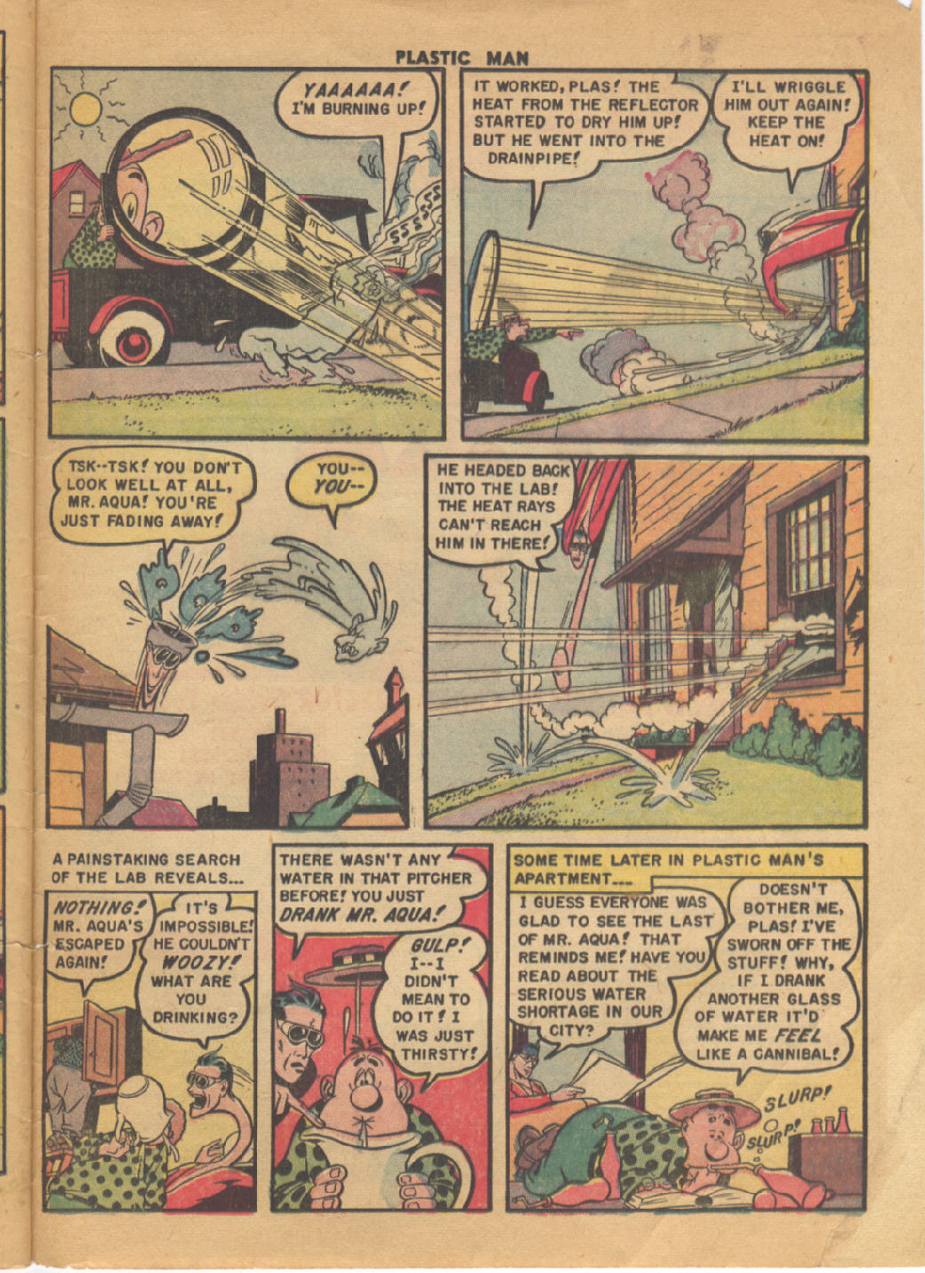 Read online Plastic Man (1943) comic -  Issue #25 - 31