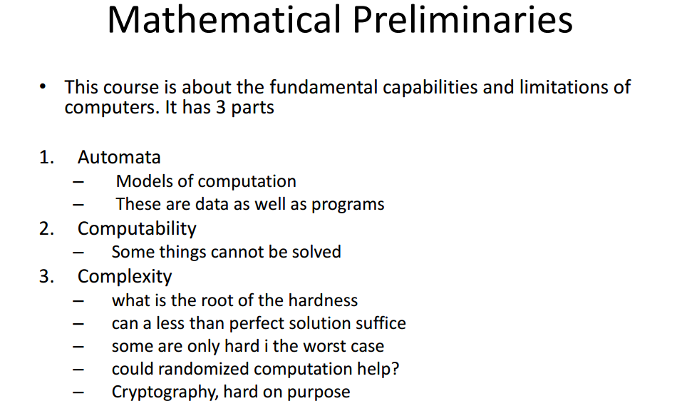 Preliminaries - Valiant CMSian