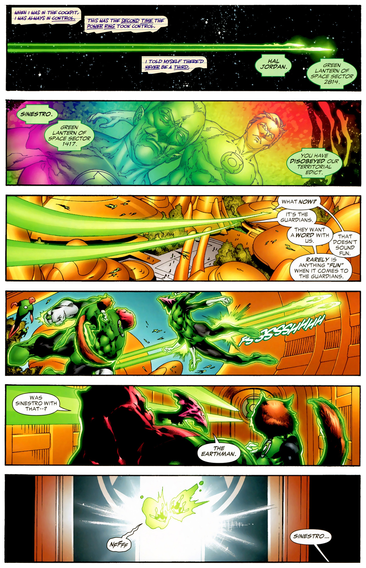 Read online Green Lantern (2005) comic -  Issue #35 - 2
