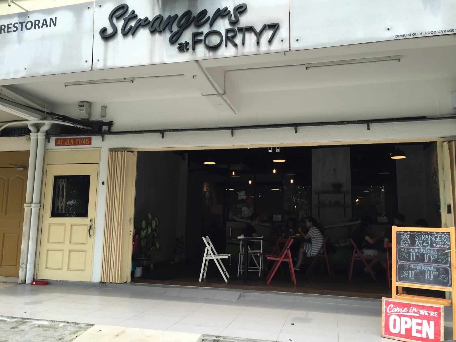 Chien's food hunt adventure: Strangers at Forty 7, Petaling Jaya