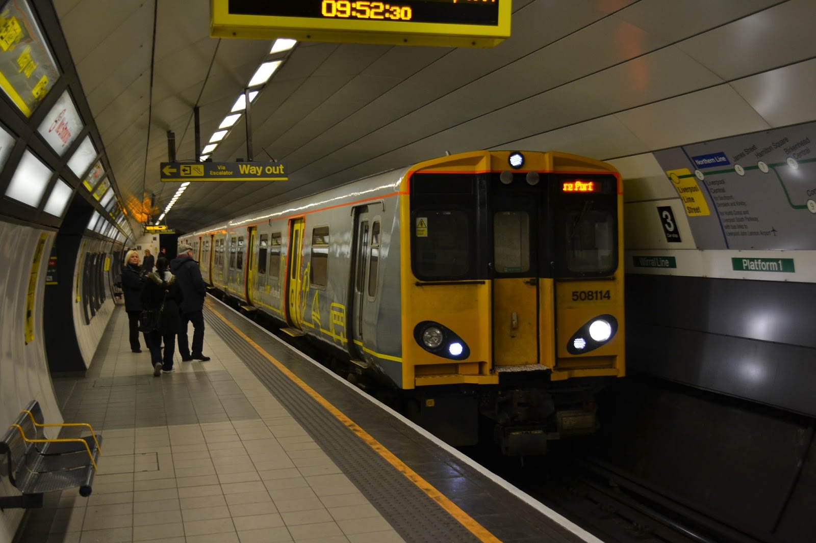 Calling at... British railway stations Liverpool Lime Street Low Level (LVL)