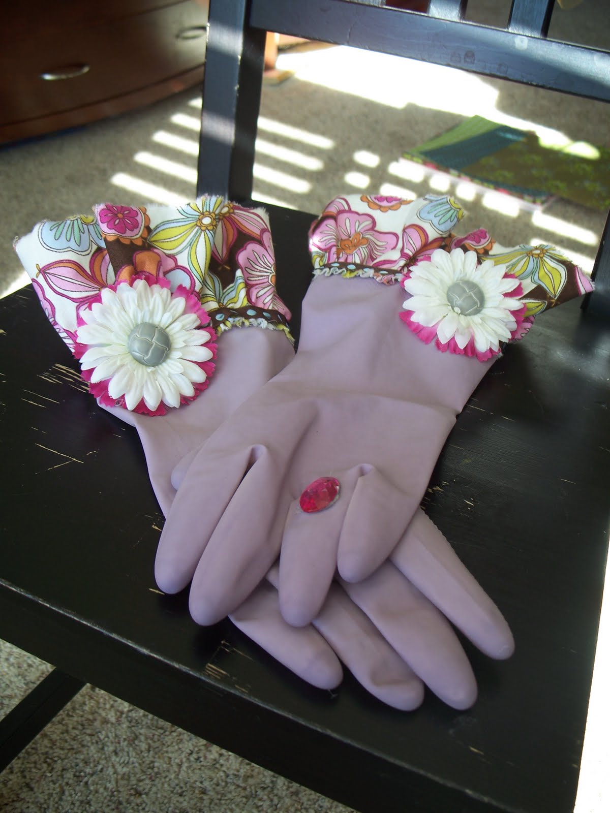 Funky Craft Mama Designer Dish gloves