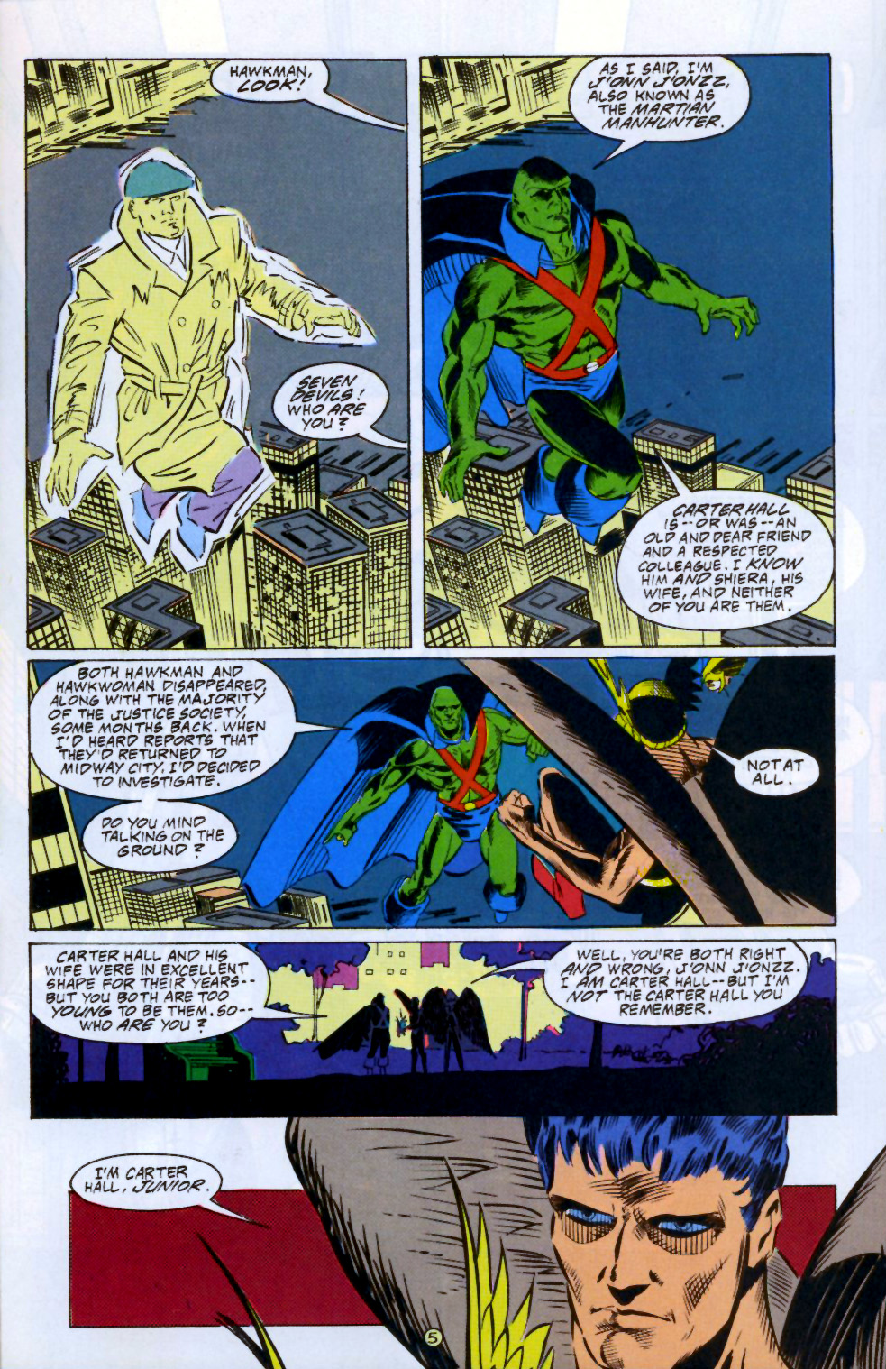 Read online Hawkworld (1990) comic -  Issue #22 - 6