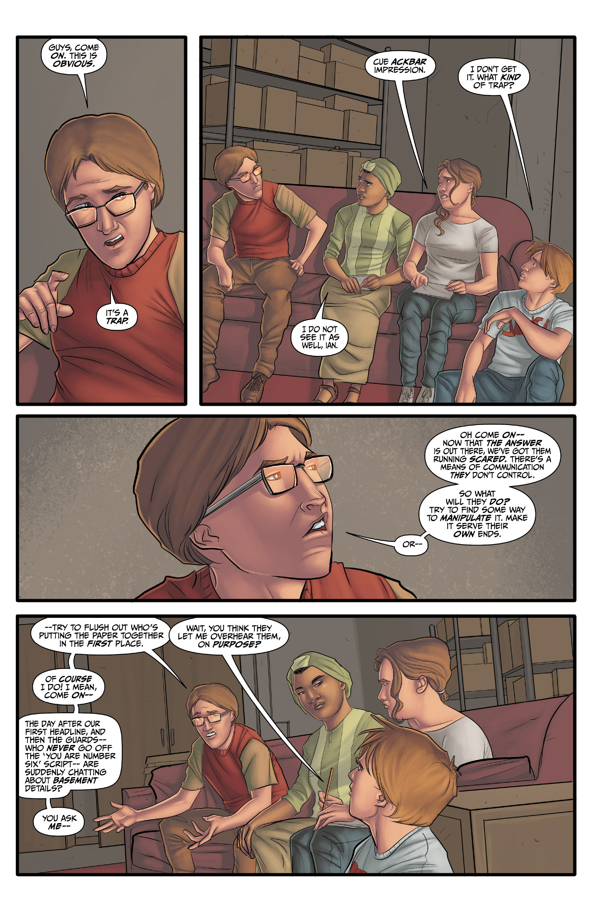 Read online Morning Glories comic -  Issue #40 - 12