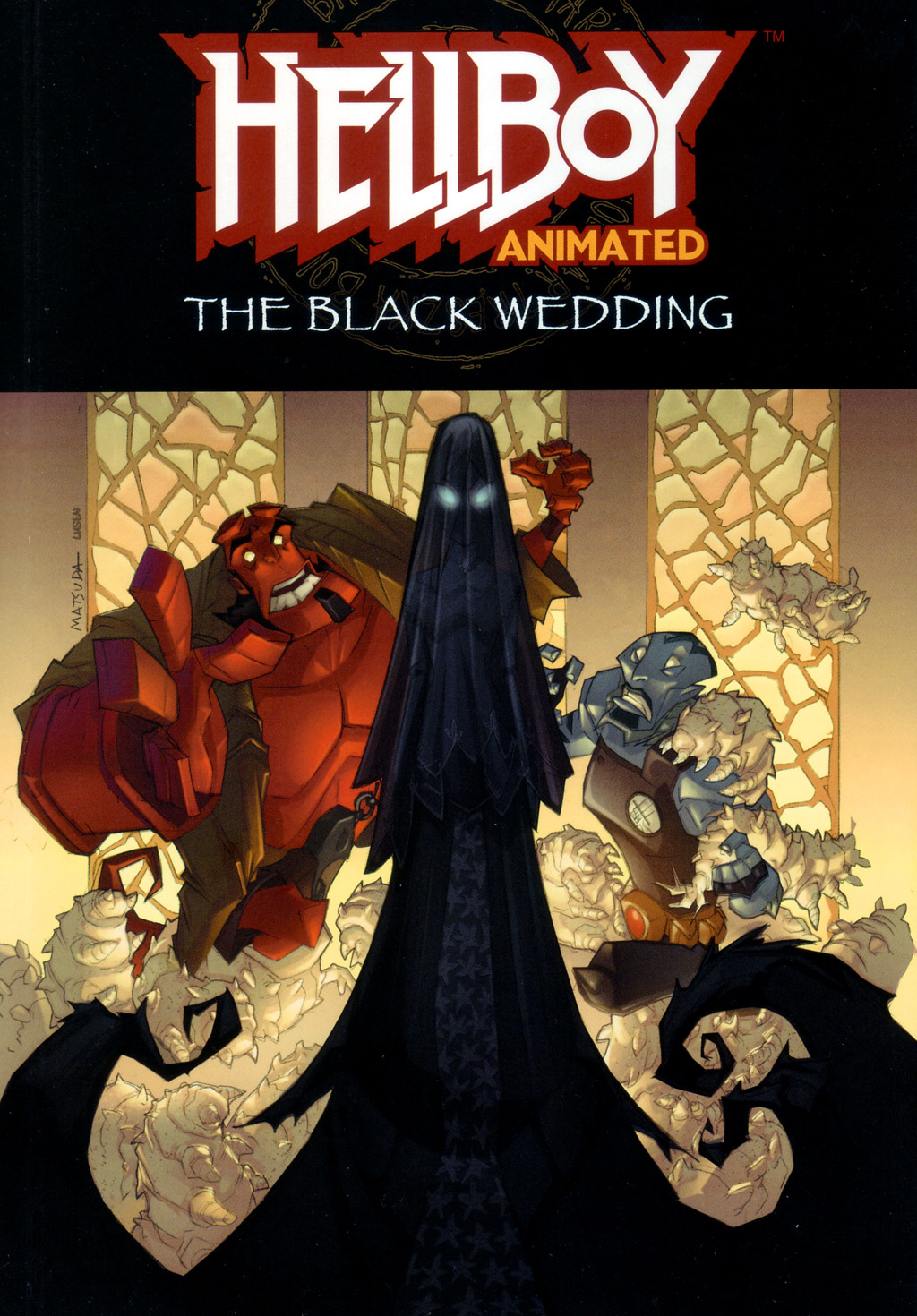 Read online Hellboy Animated: The Black Wedding comic -  Issue # TPB - 1