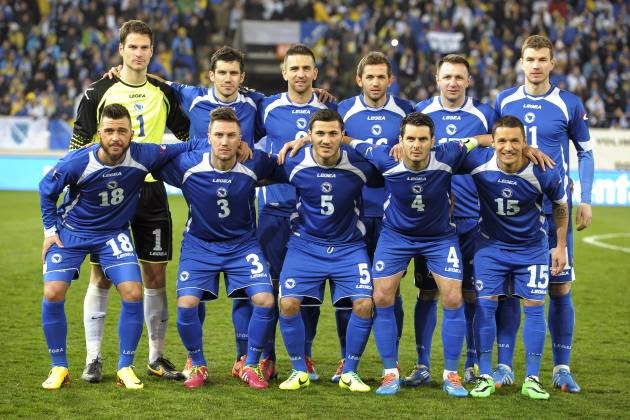 Bosnia & Herzegovina is a new team in FIFA World Cup 2014