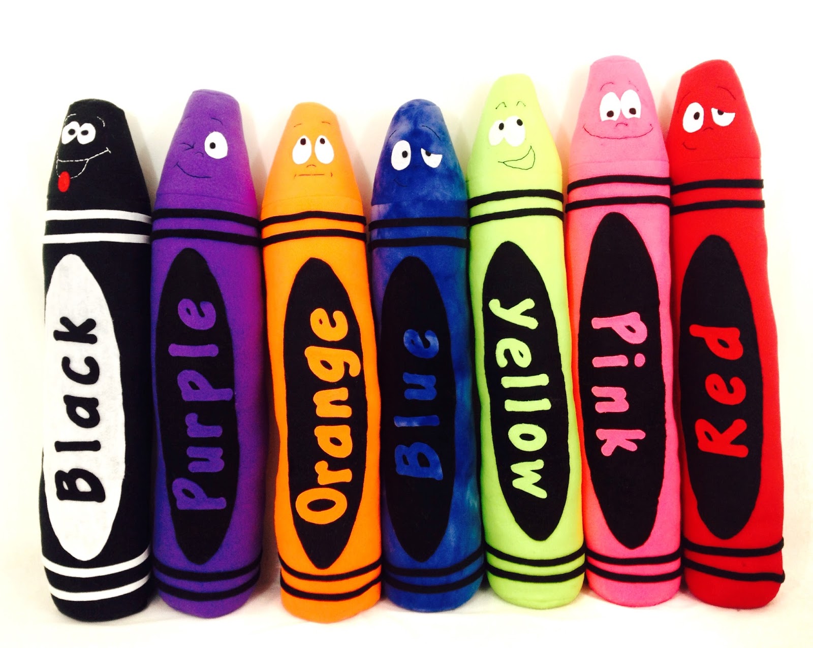 V & M Plush Crayons!