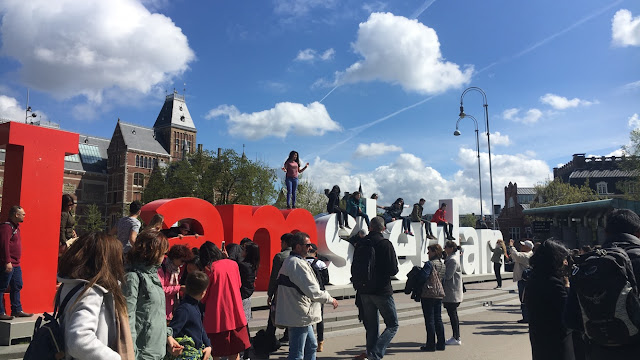 Iamsterdam sign in Amsterdam