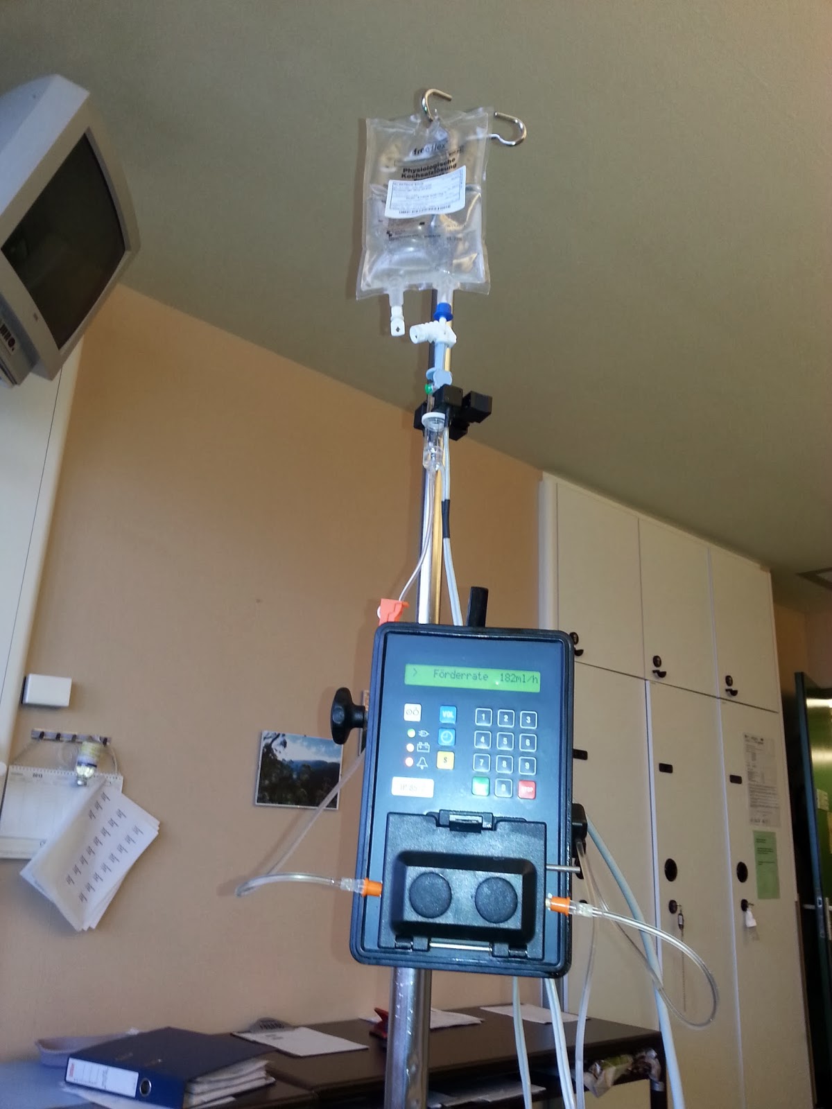 Waldviertler Filzstüberl: Ein Rückfall hat mich zu einer Blogpause