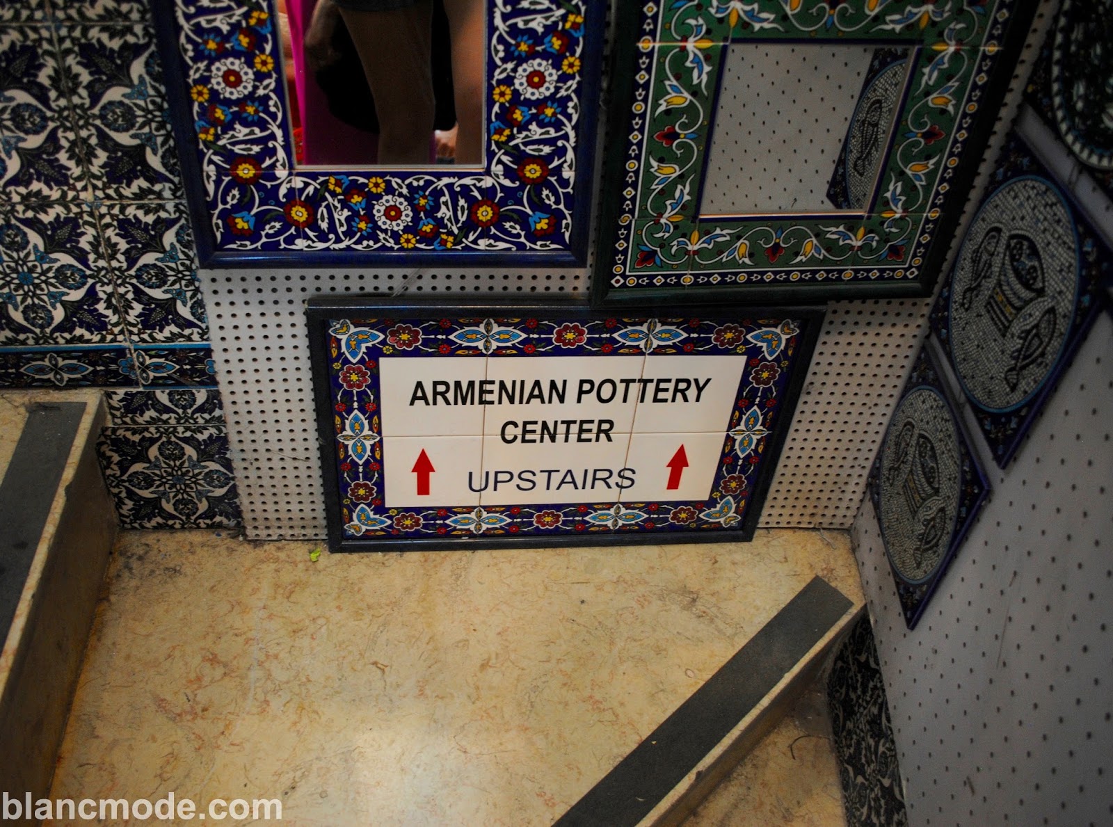 armenian quarter pottery hand-made pottery in the armenian quarter