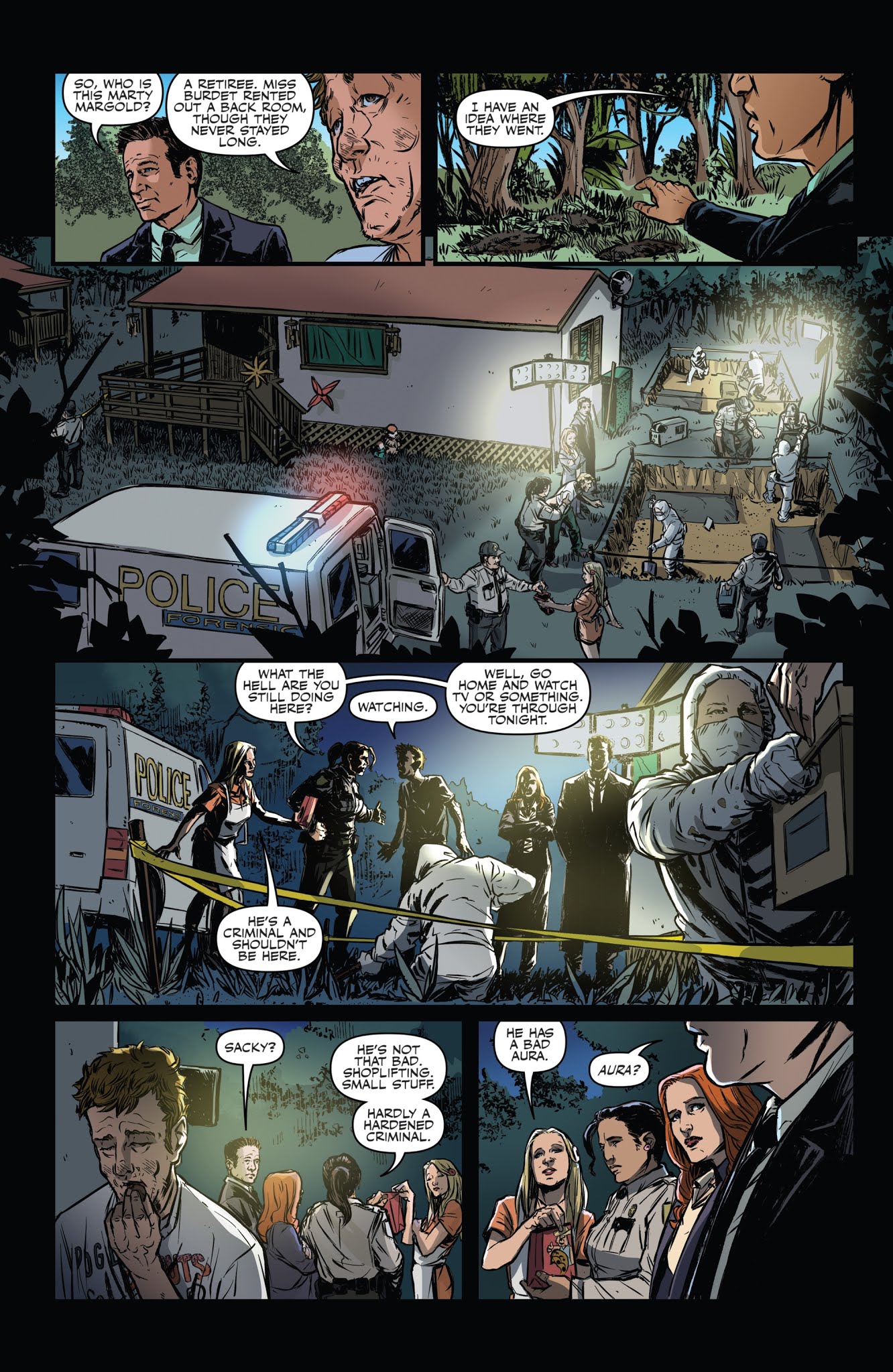 Read online The X-Files: Case Files-Hoot Goes There? comic -  Issue #2 - 12