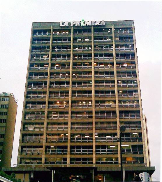 Edificio Torre La Primera, Avenida Francisco de Miranda, Caracas (f