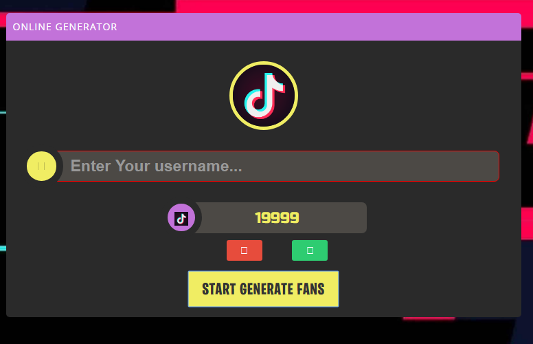 Tiktok 4 Letter Name Generator | Free fans on tik tok using the tick tok fan generator. pro ......  Best TikTok Name Generators - InfluencerMade
 |Tiktok 4 Letter Name Generator