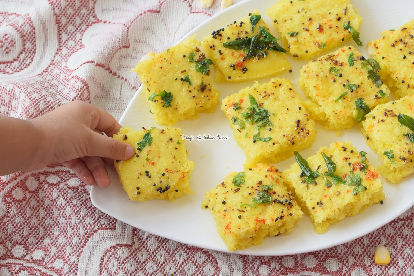 Corn Dhokla Recipe Instant Sweet Corn & Rava Dhokla कॉर्न का ढोकला