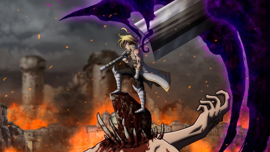 Meliodas, Sword, [Nanatsu no Taizai], 4K, #4.1222 Wallpaper