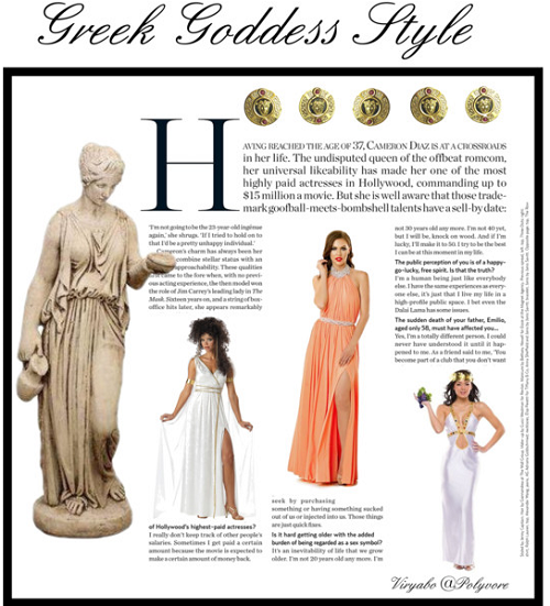modern greek goddess inspired dresses