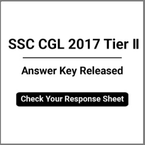SSC Combined Graduate Level Examination(Tier-II), 2017 Answer Key Released